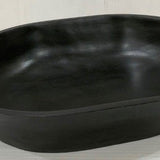 Black Wood Handle Bowl