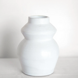 White Modern Vase