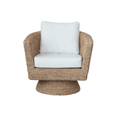 Courtland Woven Swivel Chair