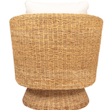 Courtland Woven Swivel Chair