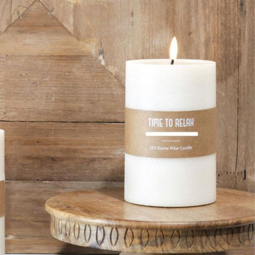 LED Pillar Candle