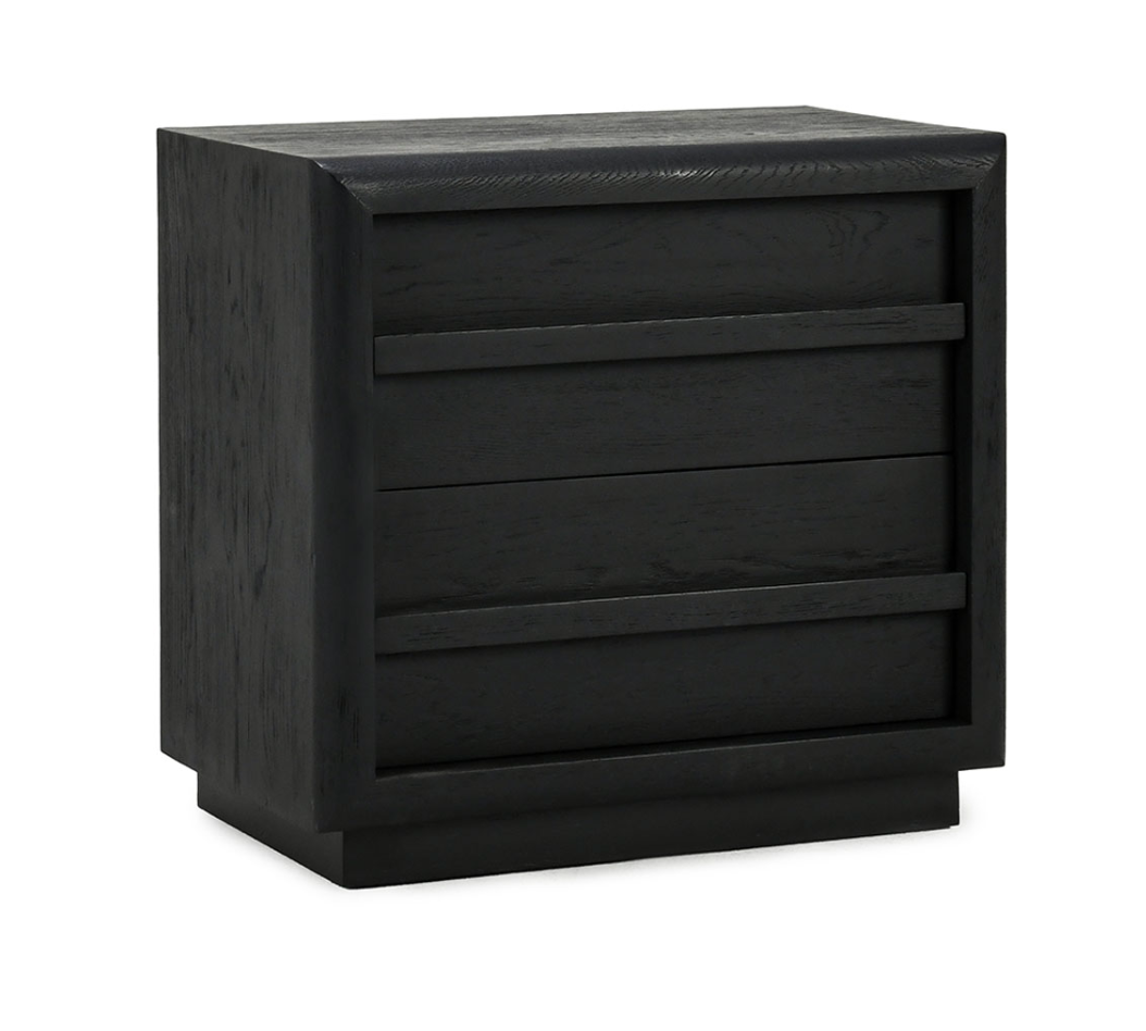 Sedona Black Nightstand – Accent Prone