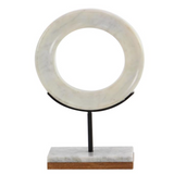 Marble Geometric Sculpture