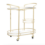 Paisley Bar Cart