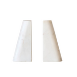 Stacey Marble Bookends, S/2