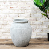 Light Charcoal Clay Pot