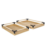 Slatted Wood Tray