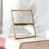 Small Square Brass Frame