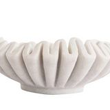 Marble Pleated Bowl