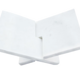 Interlocking Marble Book Holder