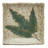 Embossed Leaf Plate