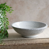 White Raised Bowl
