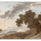 Mountain Landscape at Sunset