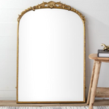 Vintage Scroll Gold Mirror