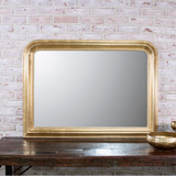 Tall Gold Framed Mirror