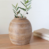 Brown Terracotta Vase