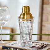 Glass Shaker with Recipes