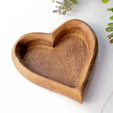 Wooden Heart Tray