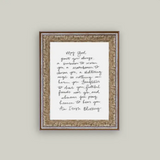 May God Grant You- 8x10