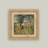 Garden At Vetheuil- 11x11
