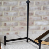 Black Straight Easel
