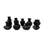 Black Terracotta Mini Vase
