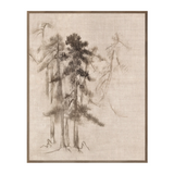 Ink Wash Pines