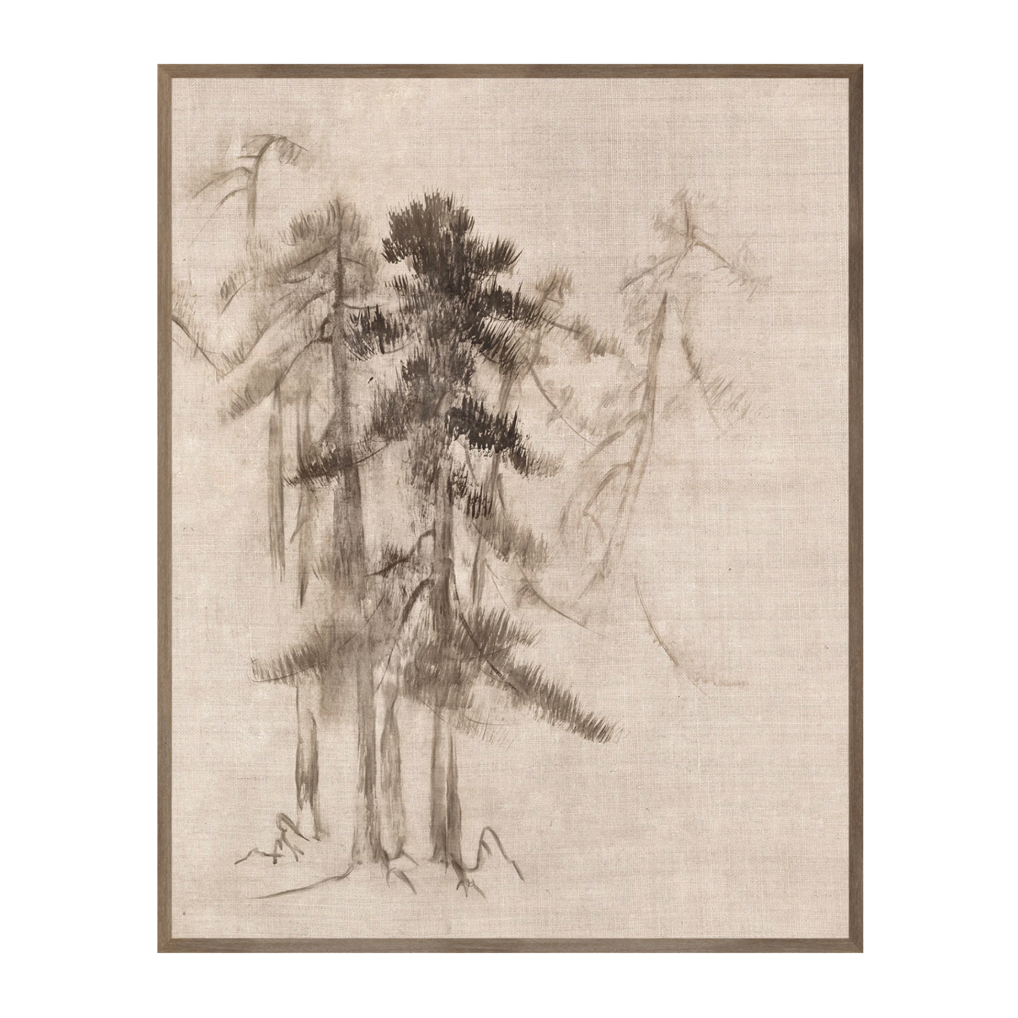 Ink Wash Pines