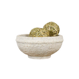 White Terracotta Bowl