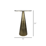 Copland Brass Side Table