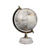 White and Gold Globe