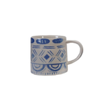 Stoneware Blue Pattern Mug