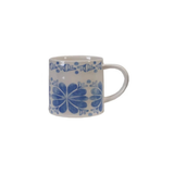 Stoneware Blue Pattern Mug