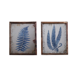 Mirrored Fern Art