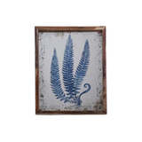 Mirrored Fern Art
