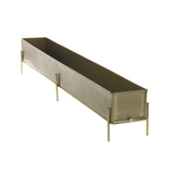 Large Gold Footed Planter