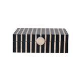 Mango Wood Striped Box