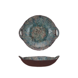 Multi Color Stoneware Dish