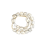 Barrel X Bone Beads