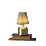 Green and Gold LED Lamp