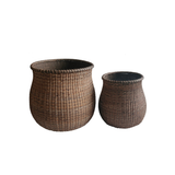 Rattan Urn Basket