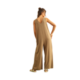 Lucia Mocha Jumpsuit