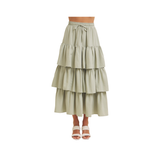 Aire Ruffle Maxi Skirt