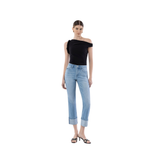 Loraine Crop Slim Straight Jeans
