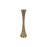 Hourglass Brass Candleholder