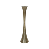 Hourglass Brass Candleholder