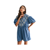Chelsea Blue Romper