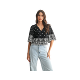 Callie Embroidered Top