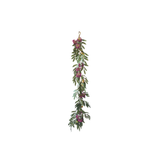 Purple Floral Garland