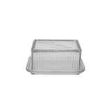 Pressed Glass Butter Dish